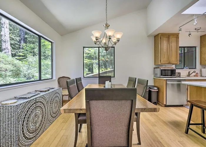 Tranquil Guerneville Home With Redwood Views
